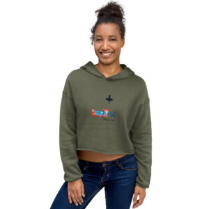 Brick Crop Hoodie