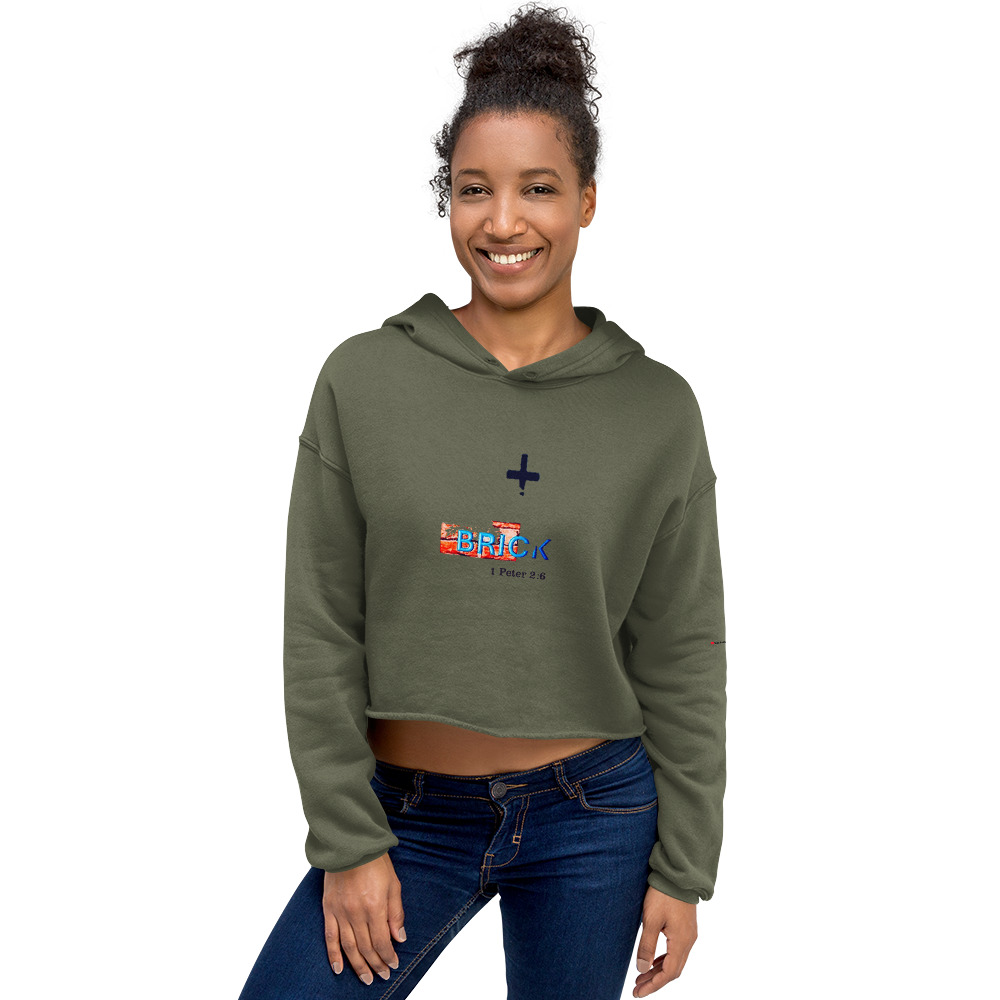 Brick Crop Hoodie